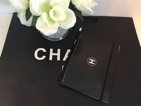 chanel fashion inspired notebook